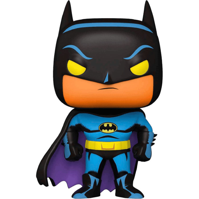 Фигурка Funko POP! Heroes: DC: Batman (Black Light Glow) #369