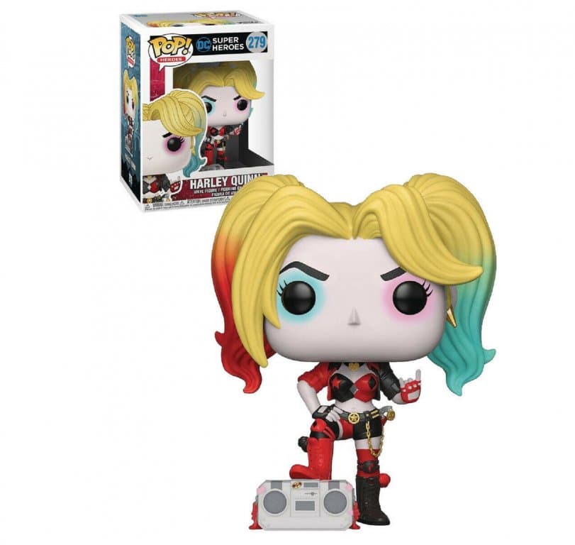 Фигурка Funko POP! Vinyl: DC: Harley Quinn with Boombox #279