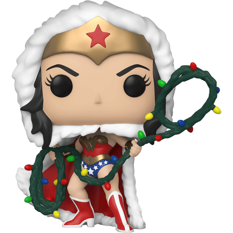 Фигурка Funko POP! Vinyl: DC: Holiday: Wonder Women with String Light Lasso #354