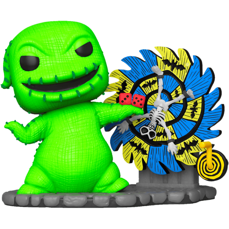 Фигурка Funko POP! Vinyl: Deluxe: NBC: Oogie with Spinwheel (Neon) (Exc) #811