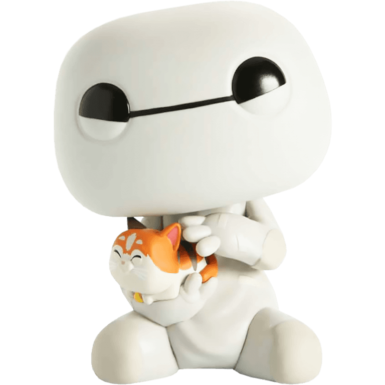 Фигурка Funko POP! Vinyl: Disney: Big Hero 6: Baymax with Mochi #988
