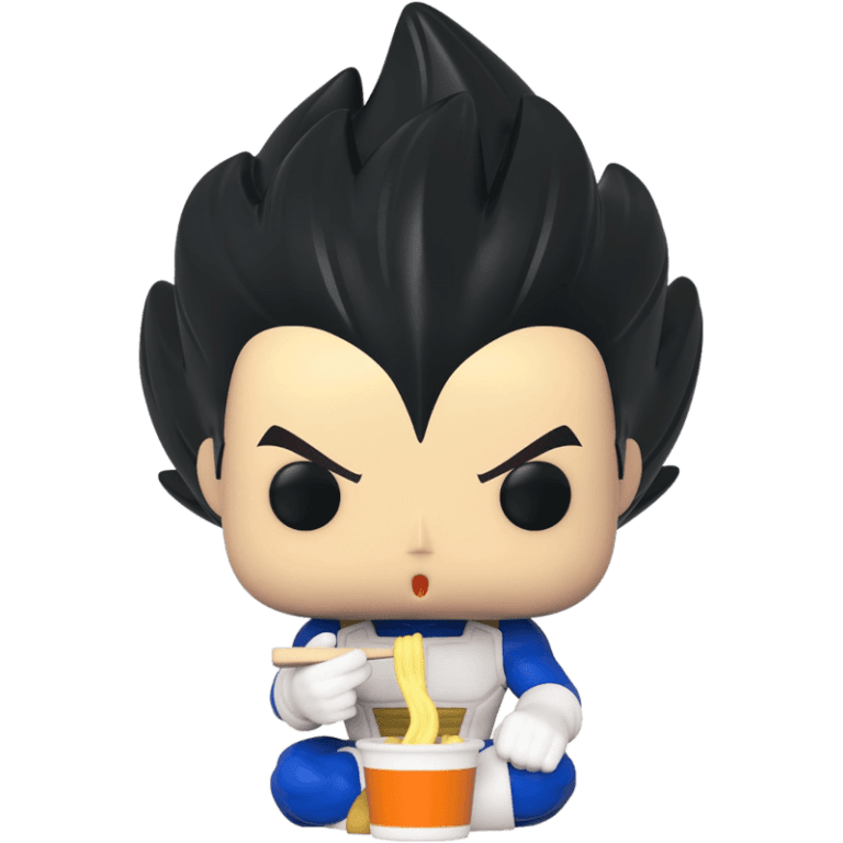 Фигурка Funko POP! Vinyl: ECCC: Dragon Ball Z: Vegeta (Eating Noodles) (Exc) #758