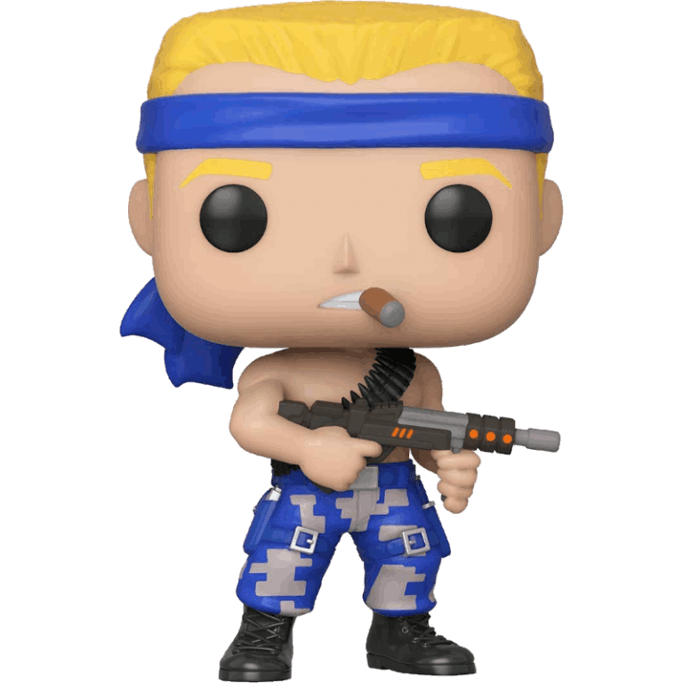 Фигурка Funko POP! Vinyl: Games: Contra: Bill #585