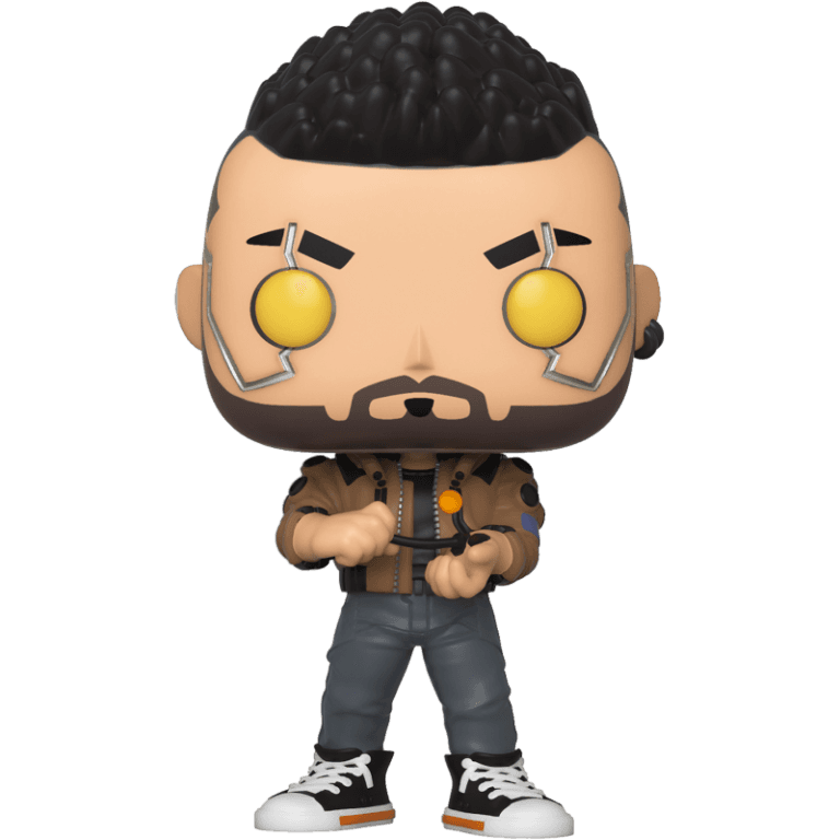 Фигурка Funko POP! Vinyl: Games: Cyberpunk 2077: V-Male (GW) (Exc) #588