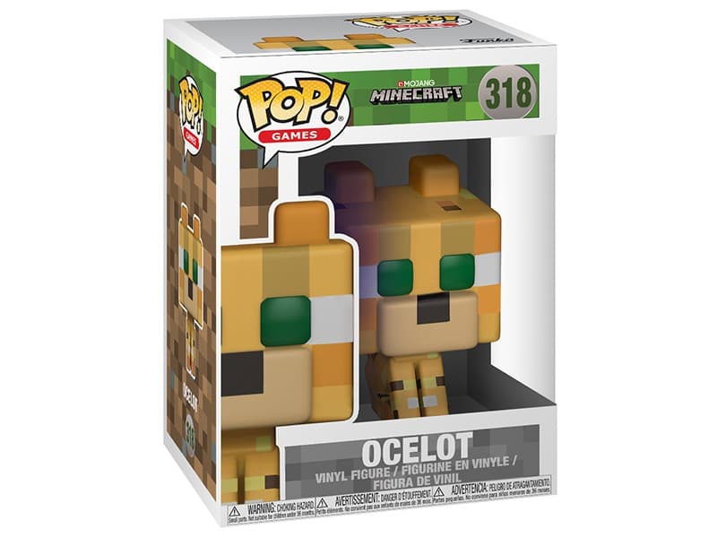 Фигурка Funko POP! Vinyl: Games: Minecraft: Ocelot #318