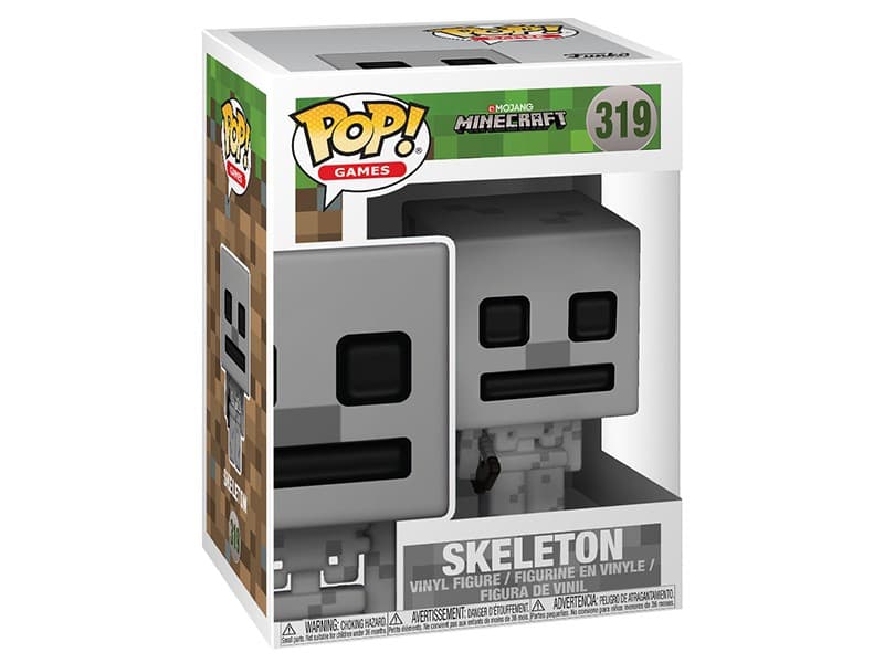 Фигурка Funko POP! Vinyl: Games: Minecraft: Skeleton #319