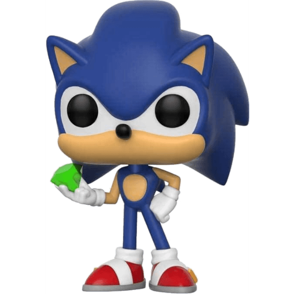 Фигурка Funko POP! Vinyl: Games: Sonic: Sonic with Emerald #284