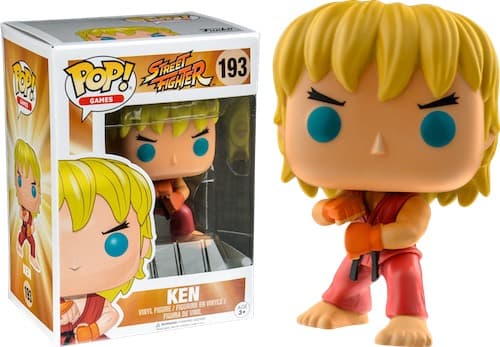 Фигурка Funko POP! Vinyl: Games: Street Fighter: Ken Special Attack (Exc) #193