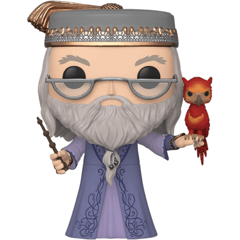 Фигурка Funko POP! Vinyl: Harry Potter: 10" Albus Dumbledore with Fawkes #110 (25,5 см.)
