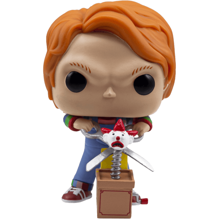 Фигурка Funko POP! Vinyl: Horror: Chucky with Buddy and Giant Scissors (Exc) #841