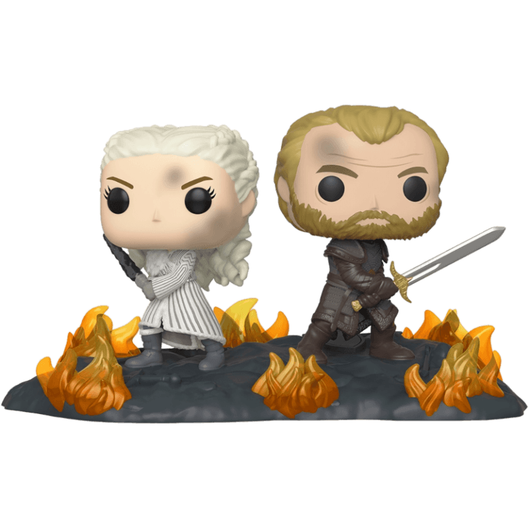 Фигурка Funko POP! Vinyl: Movie Moment: Game of Thrones: Daenerys & Jorah at the Battle of Winterfell #86