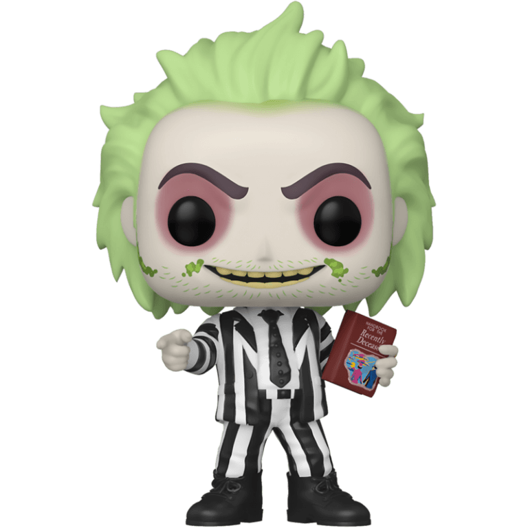 Фигурка Funko POP! Vinyl: NYCC: Beetlejuice: Beetlejuice w/ Handbook (GW) (Exc) #1010