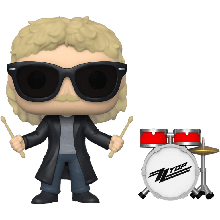 Фигурка Funko POP! Vinyl: Rocks: ZZ Top: Frank Beard #166