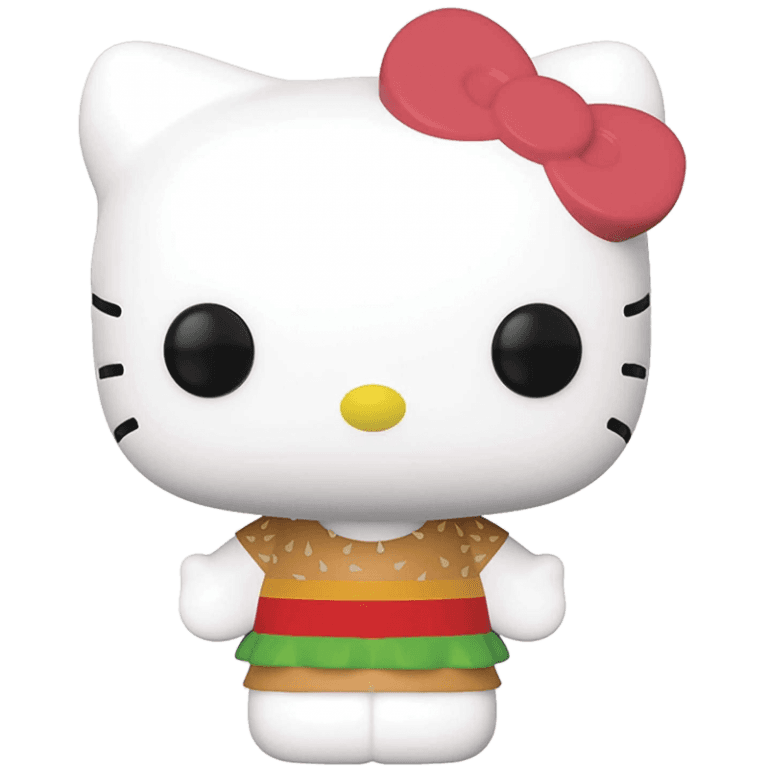 Фигурка Funko POP! Vinyl: Sanrio: Hello Kitty S2: Hello Kitty (Kawaii Burger Shop) #29