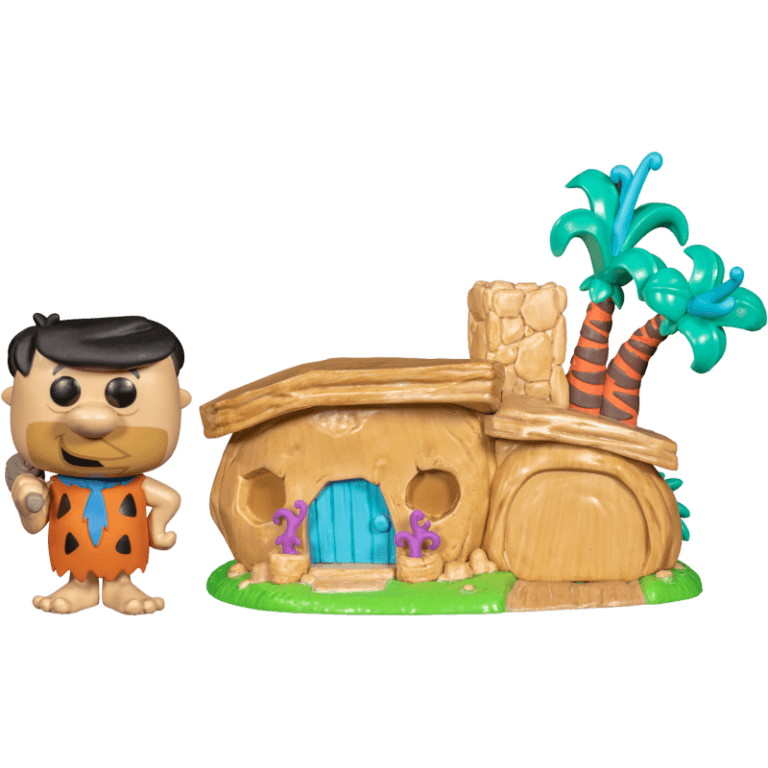 Фигурка Funko POP! Vinyl: Town: Flintstones: Fred Flintstone with House #14