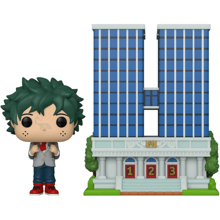 Фигурка Funko POP! Vinyl: Town: My Hero Academia: U.A. High School with Izuku Midoriya #04