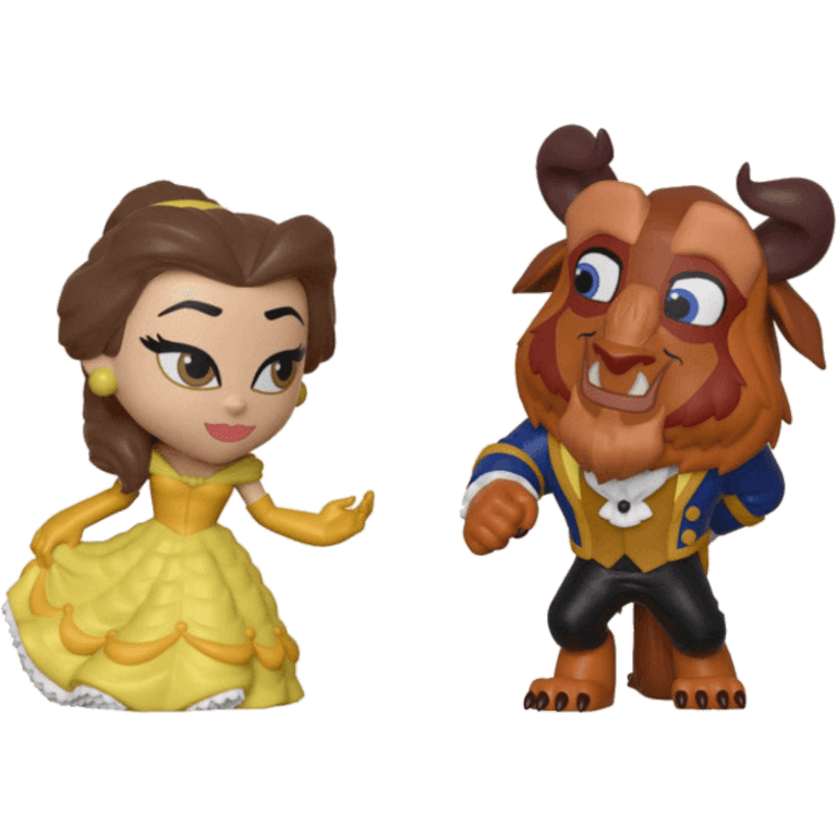 Фигурка Funko Vinyl Figure: Disney: Beauty & Beast: Beast & Belle (2 Pack)