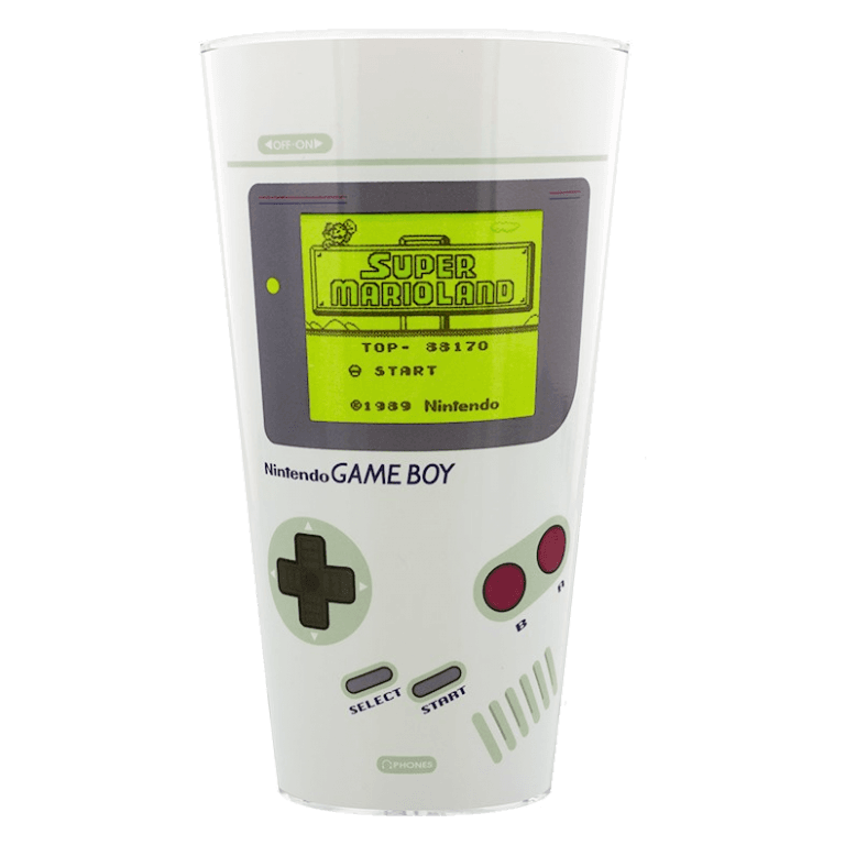 Бокал стеклянный с терморисунком Game Boy Colour Change Glass