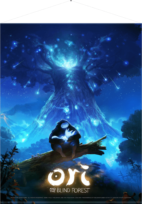Тканевый постер Gaya Wall Scroll: Ori and the Blind Forest (100 x 77 см)