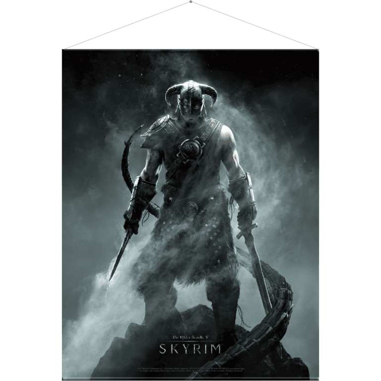Тканевый постер Gaya Wall Scroll: Skyrim Dragonborn (100 x 77 см)