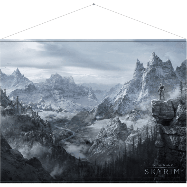 Тканевый постер Gaya Wall Scroll: Skyrim Valley (100 x 77 см)
