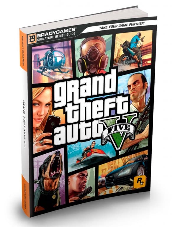 Grand Theft Auto V Signature Series Strategy Guide + Мини плакат