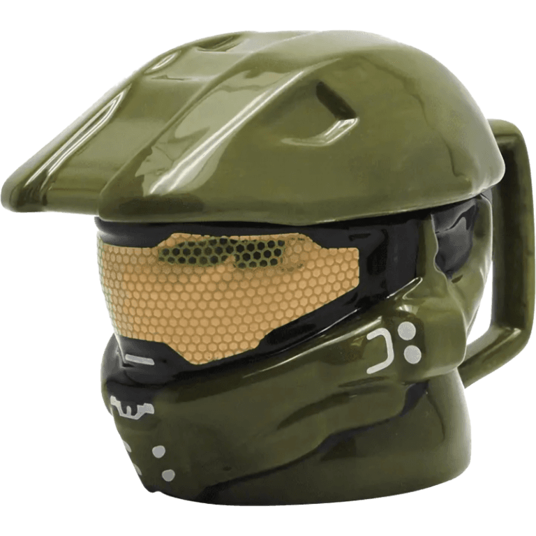 Кружка фигурная с крышкой Halo