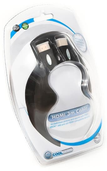 HDMI Cable 3m V 1.4 For PS3 & X360 (Coolgear)