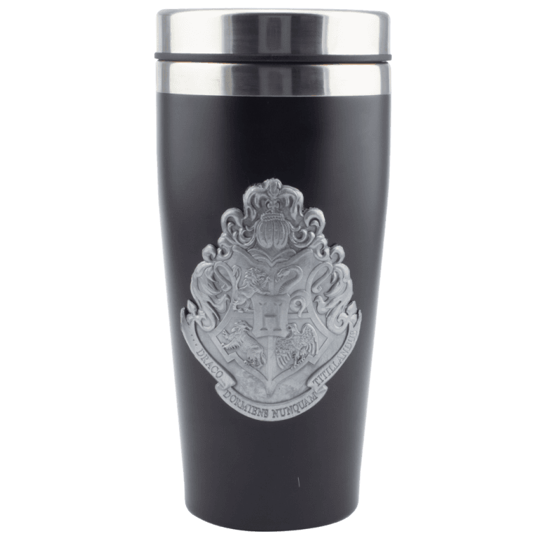 Кружка-термос Hogwarts Travel Mug with Metal Badge (450мл)