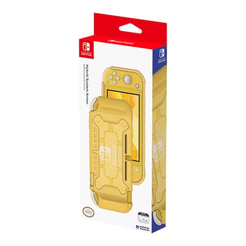 Hori Защитный чехол Hori Hybrid system armour для Switch Lite, yellow (NS2-054U)