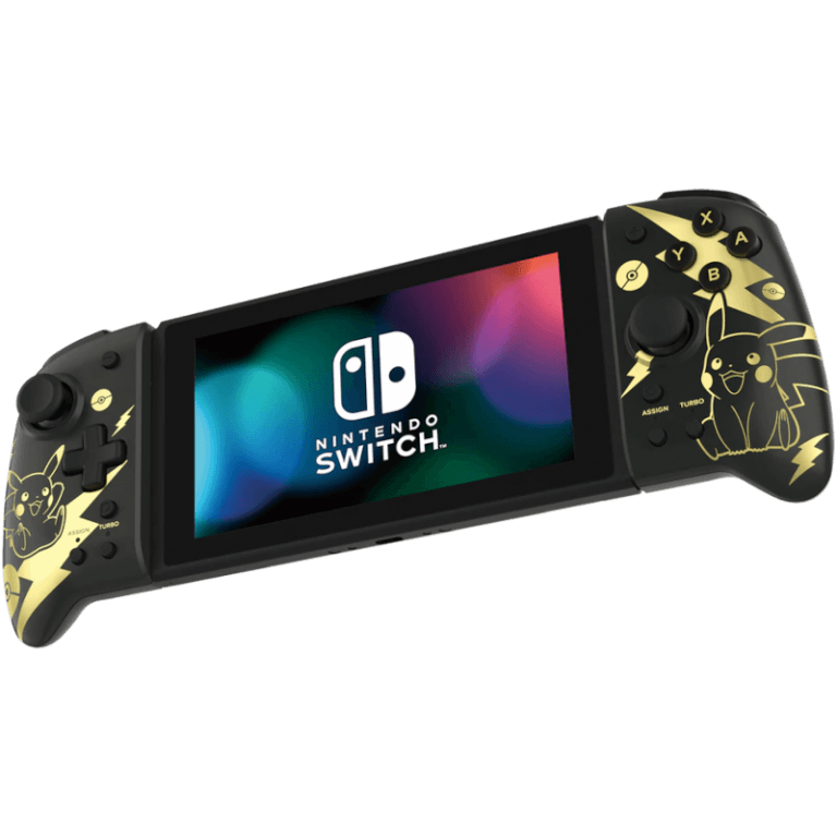Hori Split Pad Pro - Pokemon: Pikachu Black & Gold (NSW-295U)