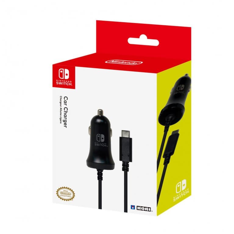 Автомобильная зарядка Hori для консоли Switch (NSW-005U)