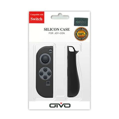 Защитные чехлы для Joy-Con, черные (OIVO)