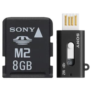 Карта памяти Memory Stick Micro M2 8GB + USBадаптер