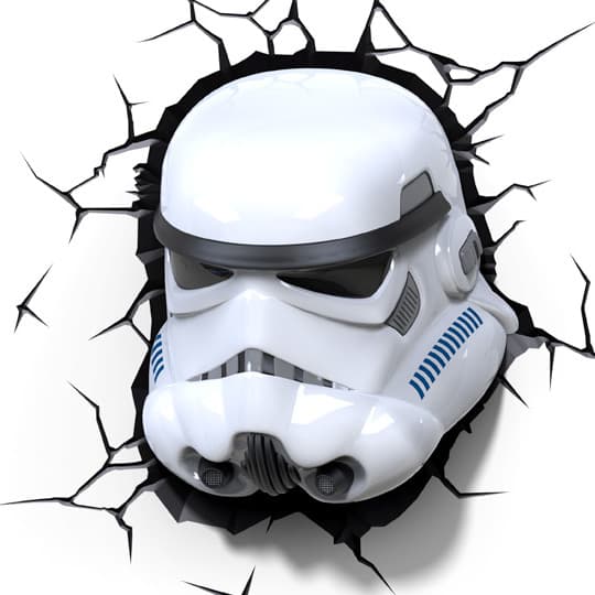 Декоративный LED светильник 3D-Light-FX (3D Star Wars - Stormtrooper)