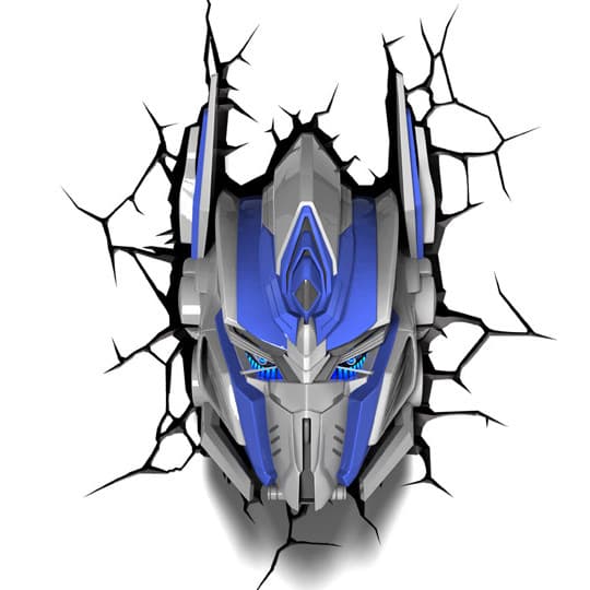 Декоративный LED светильник 3D-Light-FX (3D Transformers Optimus Prime)
