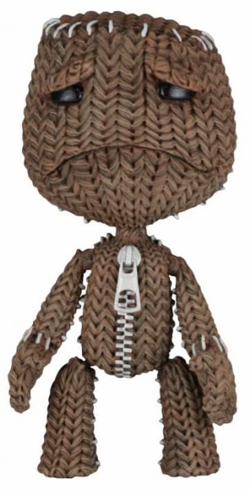 Фигурка NECA Little Big Planet - Sad Sackboy (13 см)