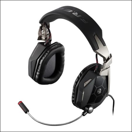 Mad Catz F.R.E.Q.5 Stereo Headset - наушники с микрофоном для PC (черный)