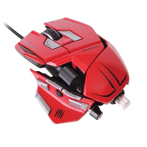 Игровая мышь Mad Catz M.M.O.7 (красный)