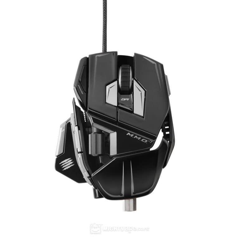 Игровая мышь Mad Catz M.M.O.7 (глянцевый чёрный)