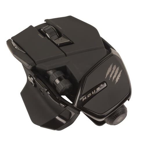 Беспроводная игровая мышь Mad Catz M.O.U.S.9 (матовый черный)