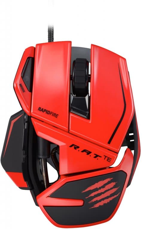 Игровая Мышь Mad Catz R.A.T.TE (красная)