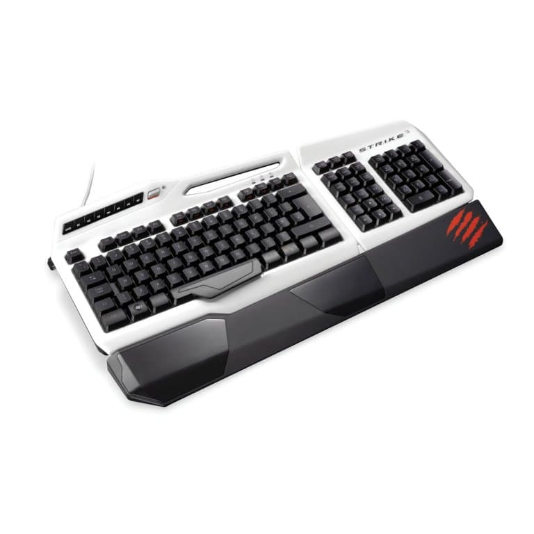 Игровая клавиатура Mad Catz S.T.R.I.K.E.3 (White)