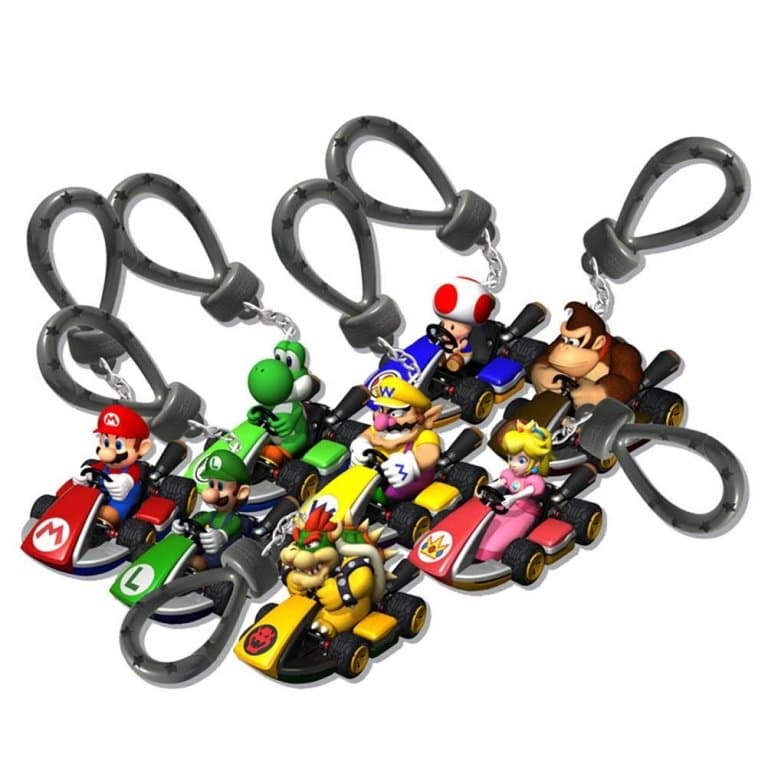 Брелок с карабином (Mario Kart)