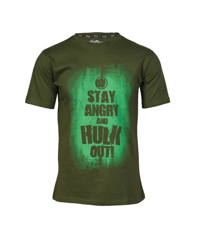 Футболка мужская Marvel AVAS Hulk Slogan (XL)
