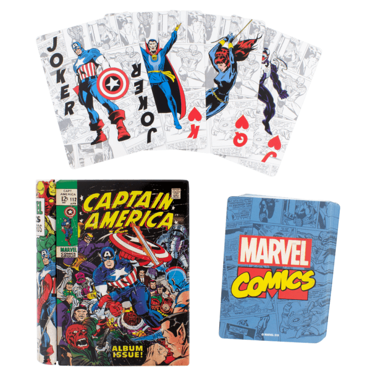 Карты игральные Marvel Comic Book