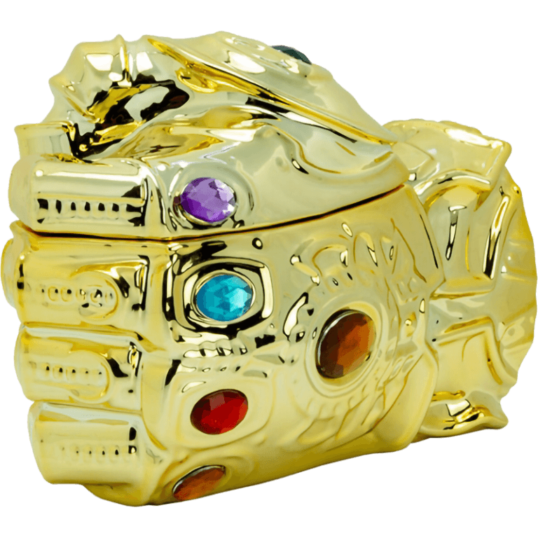 Кружка фигурная с крышкой Marvel: Thanos Infinity Gauntlet