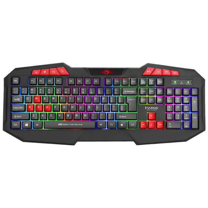 Игровая клавиатура Marvo K602 USB Gaming с подсветкой, ПК