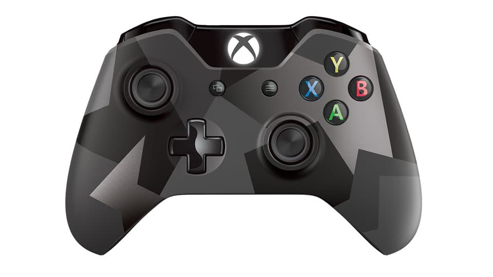 Microsoft Wireless Controller Xbox One (серый камуфляж) + 3.5 мм. Jack
