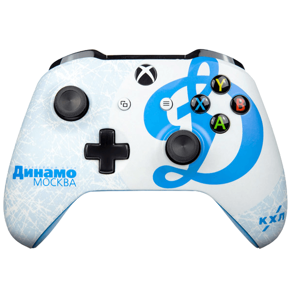 Microsoft Wireless Controller Xbox One - RAINBO КХЛ "Динамо Москва"